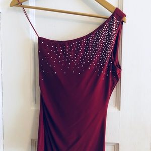 Cache one shoulder blouse